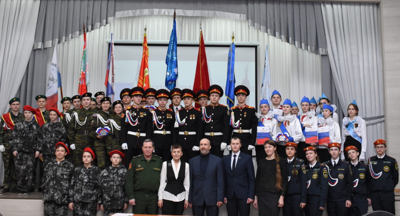 Общее фото Конкурса Равнение на Знамя